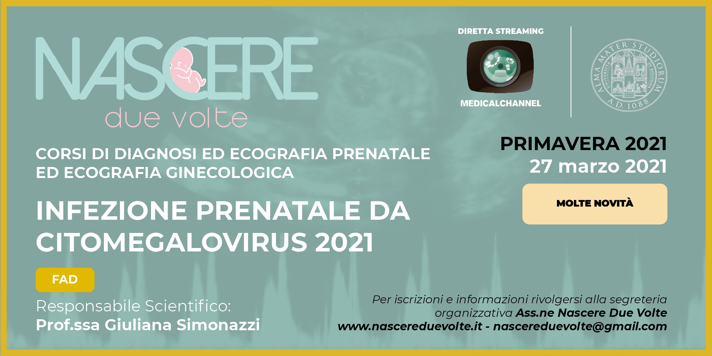 Infezione Prenatale da Citomegalovirus 2021 - molte novità